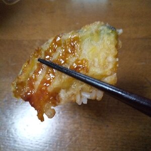 油少なめ⭐焼き揚げカボチャの天ぷら